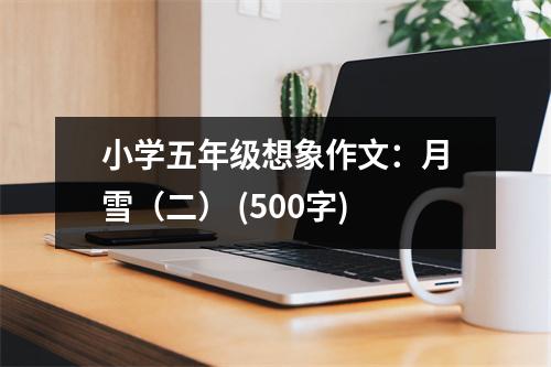 小學(xué)五年級(jí)想象作文：月雪（二） (500字)