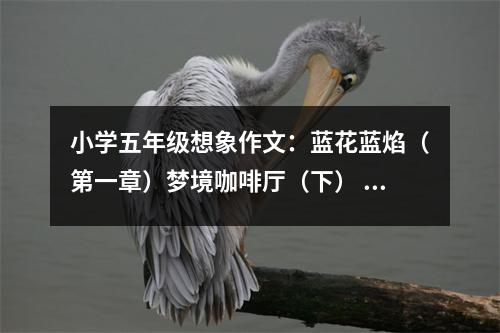 小學(xué)五年級想象作文：藍(lán)花藍(lán)焰（第一章）夢境咖啡廳（下） (650字)