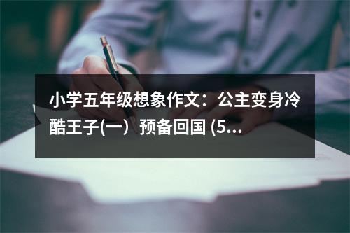 小學(xué)五年級想象作文：公主變身冷酷王子(一）預(yù)備回國 (500字)