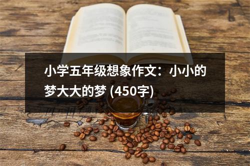 小學(xué)五年級(jí)想象作文：小小的夢(mèng)大大的夢(mèng) (450字)