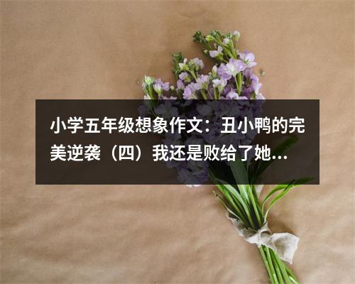 小學(xué)五年級(jí)想象作文：丑小鴨的完美逆襲（四）我還是敗給了她嗎？ (400字)