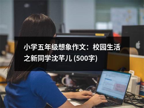 小學五年級想象作文：校園生活之新同學沈芊兒 (500字)