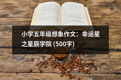 小學(xué)五年級想象作文：幸運星之星辰學(xué)院 (500字)