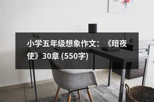 小學(xué)五年級想象作文：《暗夜使》30章 (550字)