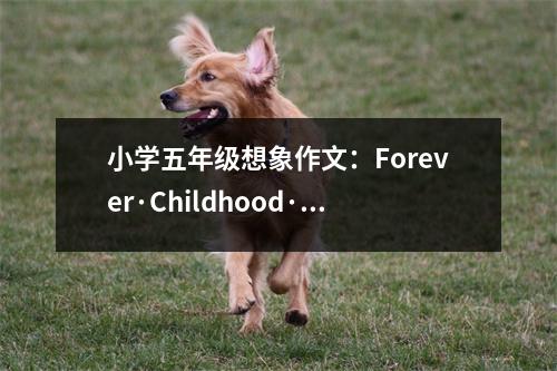 小學五年級想象作文：Forever·Childhood·Dream（4） (450字)