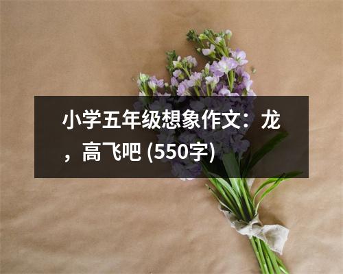 小學(xué)五年級想象作文：龍，高飛吧 (550字)