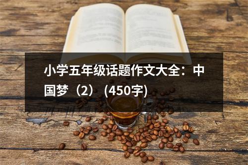 小學五年級話題作文大全：中國夢（2） (450字)
