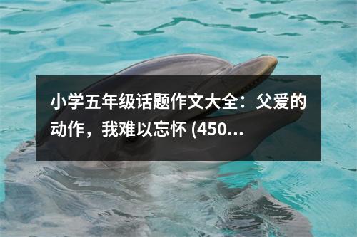 小學(xué)五年級(jí)話題作文大全：父愛的動(dòng)作，我難以忘懷 (450字)