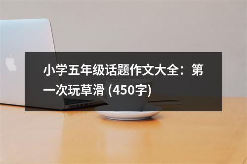 小學五年級話題作文大全：第一次玩草滑 (450字)