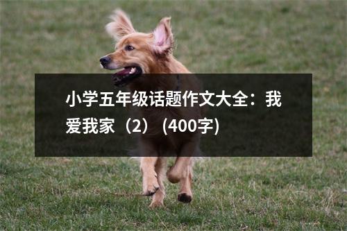 小學(xué)五年級(jí)話題作文大全：我愛我家（2） (400字)