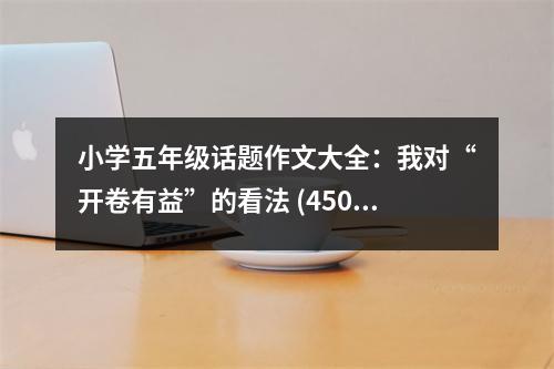 小學(xué)五年級話題作文大全：我對“開卷有益”的看法 (450字)