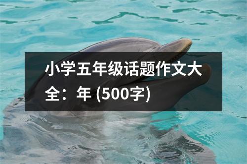 小學(xué)五年級(jí)話題作文大全：年 (500字)