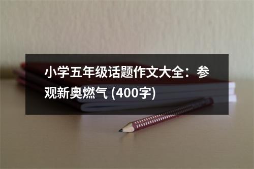 小學(xué)五年級話題作文大全：參觀新奧燃?xì)?(400字)
