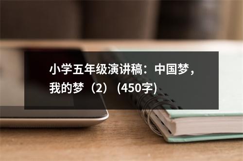 小學(xué)五年級演講稿：中國夢，我的夢（2） (450字)