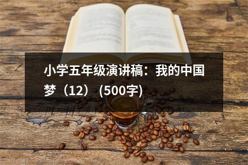 小學(xué)五年級(jí)演講稿：我的中國(guó)夢(mèng)（12） (500字)