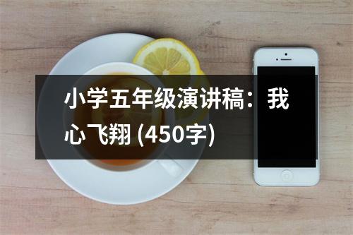 小學(xué)五年級(jí)演講稿：我心飛翔 (450字)
