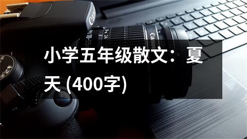 小學(xué)五年級(jí)散文：夏天 (400字)