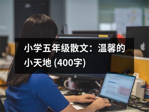 小學(xué)五年級散文：溫馨的小天地 (400字)