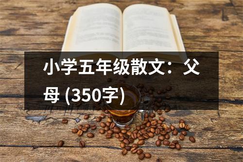 小學(xué)五年級(jí)散文：父母 (350字)