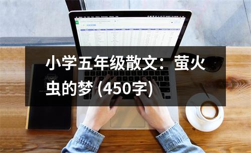 小學(xué)五年級(jí)散文：螢火蟲的夢(mèng) (450字)
