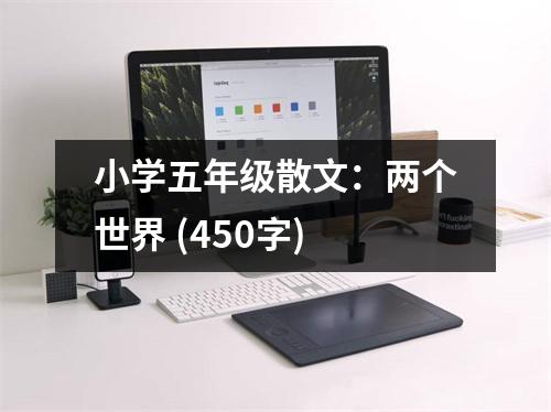 小學五年級散文：兩個世界 (450字)