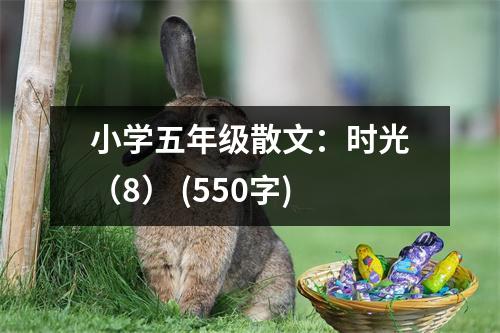 小學(xué)五年級(jí)散文：時(shí)光（8） (550字)