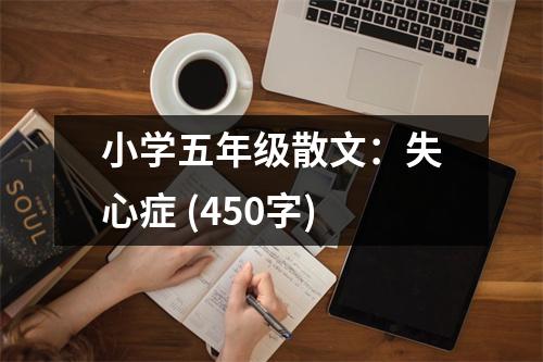 小學(xué)五年級散文：失心癥 (450字)