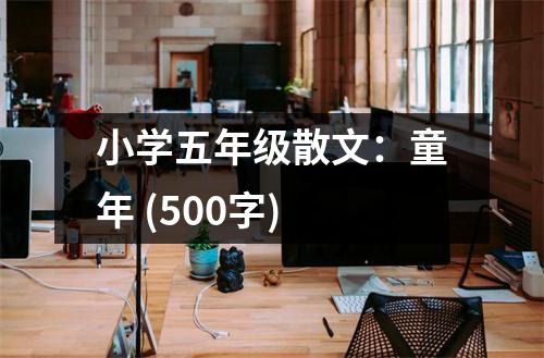 小學(xué)五年級散文：童年 (500字)