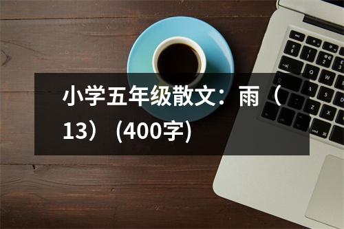 小學五年級散文：雨（13） (400字)