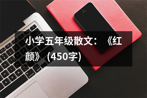 小學(xué)五年級(jí)散文：《紅顏》 (450字)