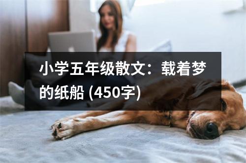 小學(xué)五年級(jí)散文：載著夢(mèng)的紙船 (450字)
