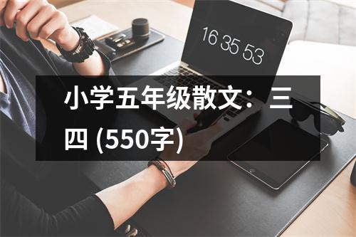 小學五年級散文：三四 (550字)