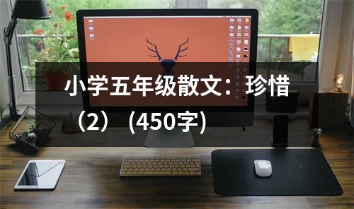 小學(xué)五年級(jí)散文：珍惜（2） (450字)