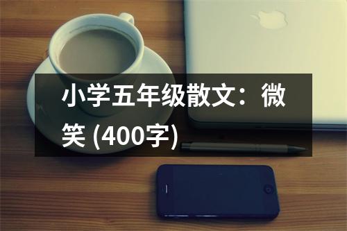 小學(xué)五年級(jí)散文：微笑 (400字)
