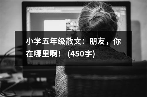 小學(xué)五年級(jí)散文：朋友，你在哪里??！ (450字)