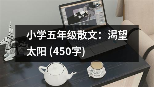 小學五年級散文：渴望太陽 (450字)