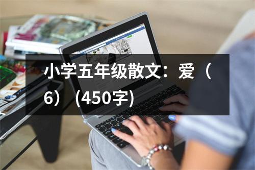 小學五年級散文：愛（6） (450字)