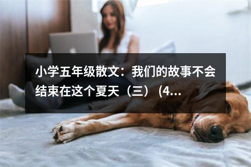 小學五年級散文：我們的故事不會結束在這個夏天（三） (450字)