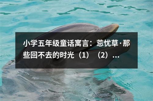 小學五年級童話寓言：莣憂草·那些回不去的時光（1）（2） (550字)
