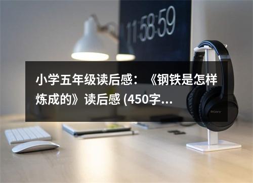 小學(xué)五年級讀后感：《鋼鐵是怎樣煉成的》讀后感 (450字)