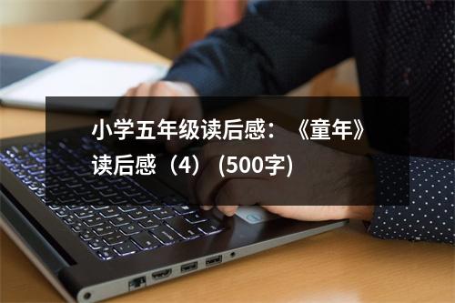 小學(xué)五年級讀后感：《童年》讀后感（4） (500字)