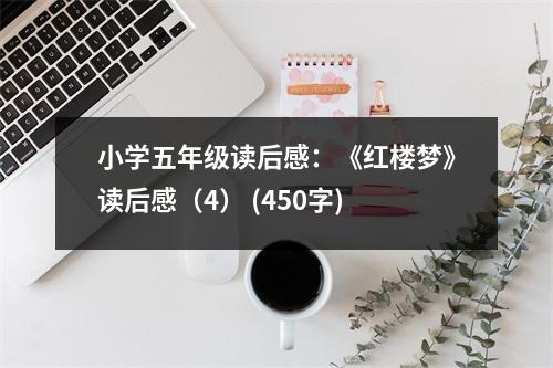 小學(xué)五年級(jí)讀后感：《紅樓夢(mèng)》讀后感（4） (450字)