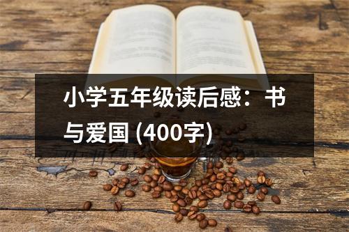 小學(xué)五年級(jí)讀后感：書與愛國(guó) (400字)