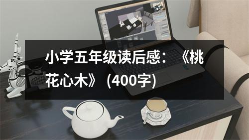 小學(xué)五年級讀后感：《桃花心木》 (400字)