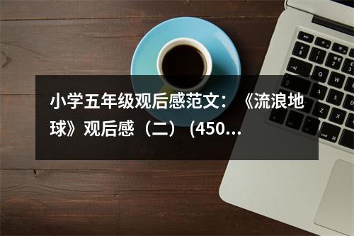 小學(xué)五年級觀后感范文：《流浪地球》觀后感（二） (450字)