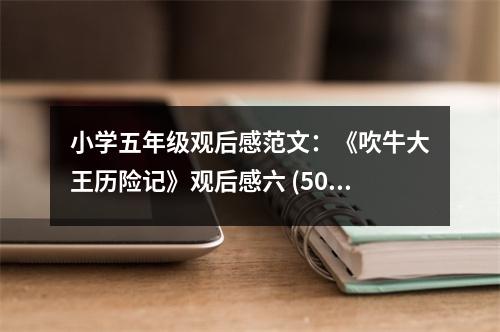小學(xué)五年級(jí)觀后感范文：《吹牛大王歷險(xiǎn)記》觀后感六 (500字)