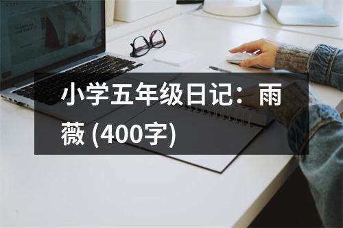 小學五年級日記：雨薇 (400字)