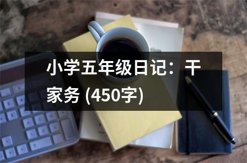 小學(xué)五年級(jí)日記：干家務(wù) (450字)