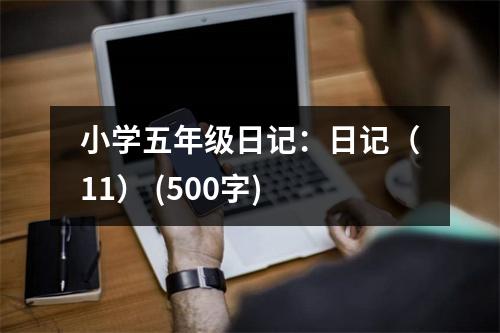 小學(xué)五年級(jí)日記：日記（11） (500字)