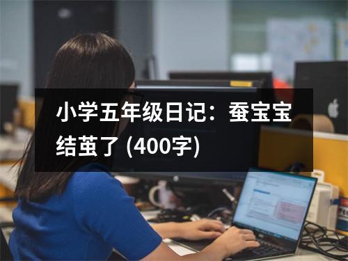 小學(xué)五年級(jí)日記：蠶寶寶結(jié)繭了 (400字)